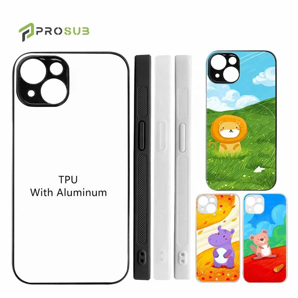 Prosub Sublimation 2D TPU PC Case Aluminum Sheet for iPhone 14 Series