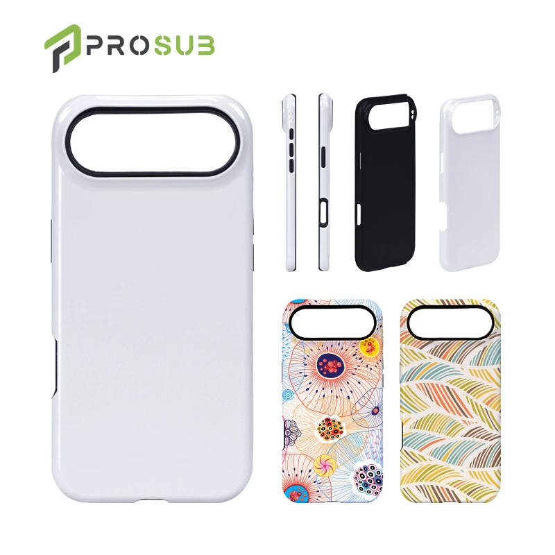 Prosub Wholesale PBT Film Sublimation Blank 2-in-1 Coated Case for iPhone 17 Series
