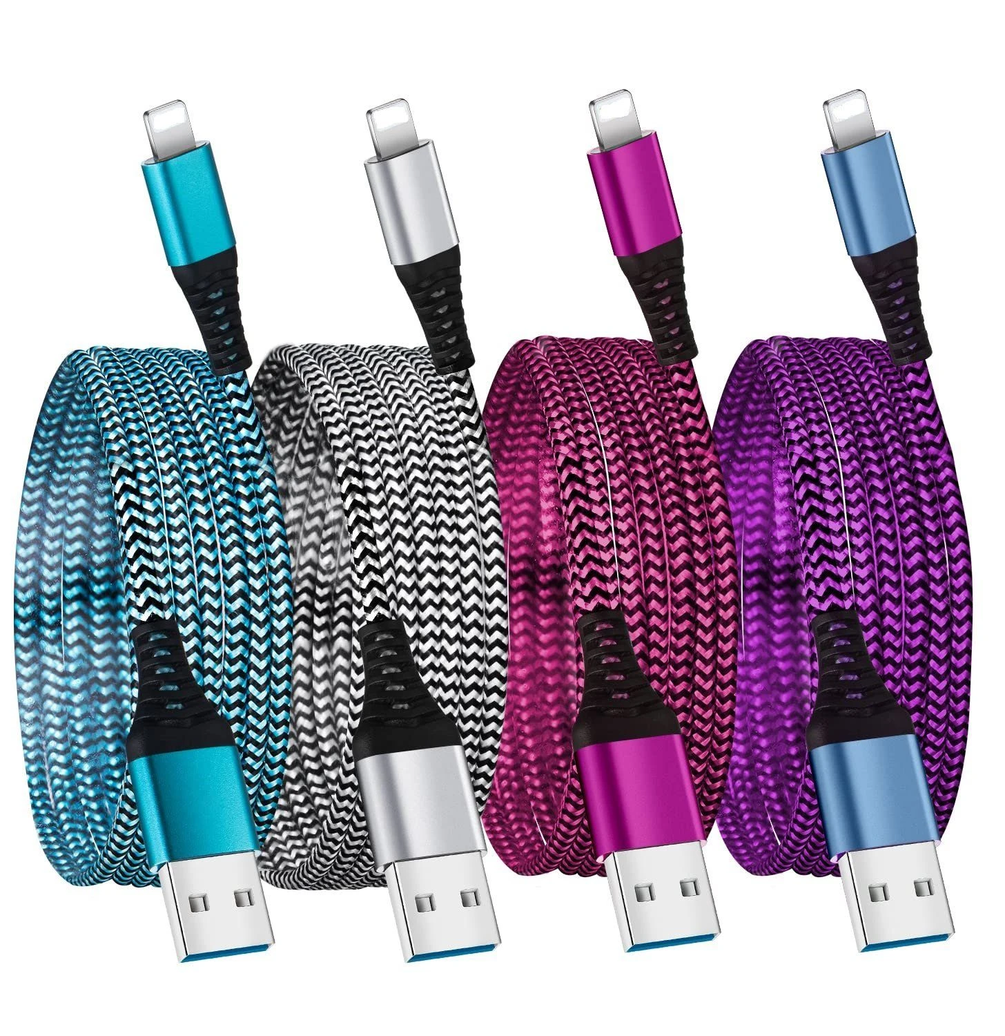 Quick Charge Nylon Braided Mobile Phone Cable