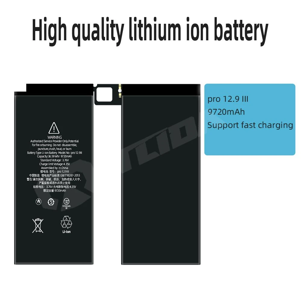 Replacement Battery for iPad PRO12.9 2021 Battery