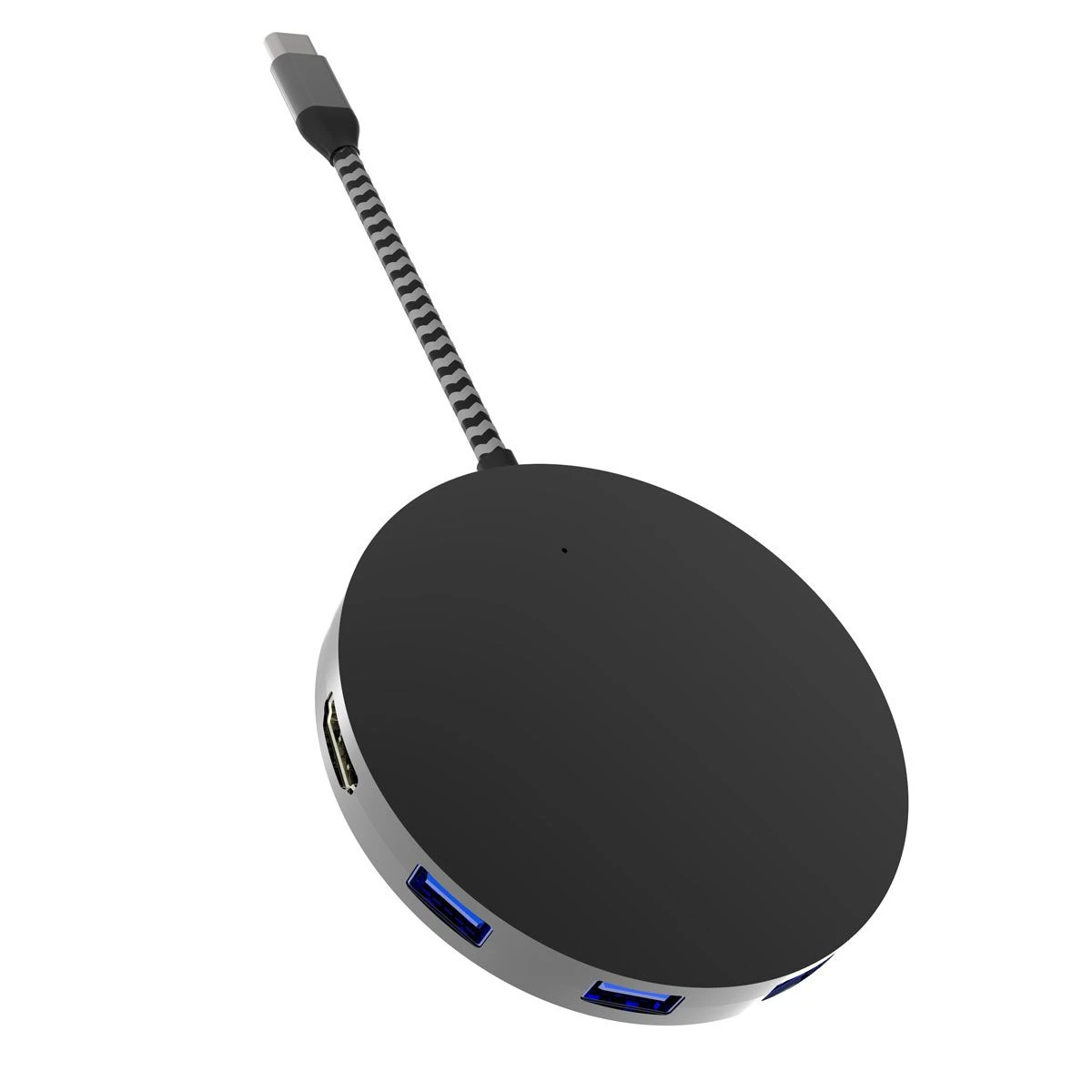 SD TF Card HDMI USB3.0 Pd Charging Round Shape Type-C 3.1 Hub