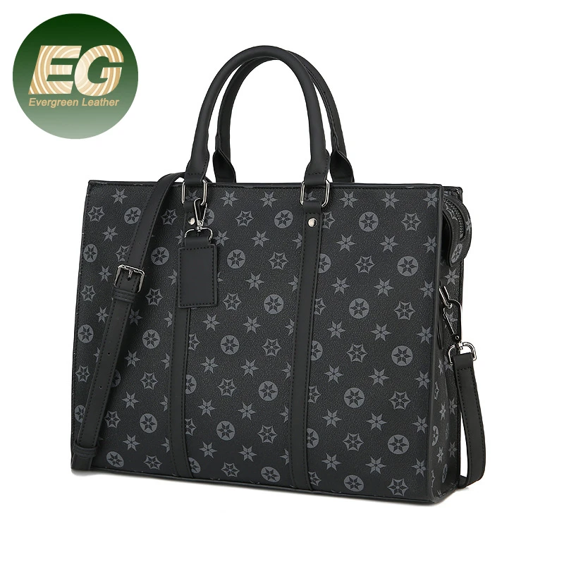 Sh2401 Business with Logo Luxury Crossbody Bags Professional High Quality Utility Hand Designer Shoulder for Men Sleeve Computer Custom Leather Laptop Bag