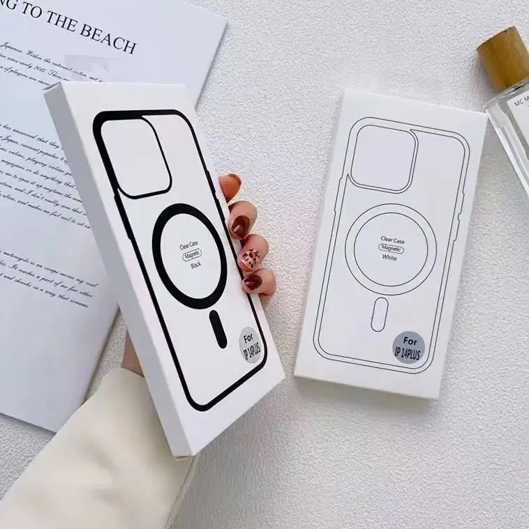 Shockproof Clear Magnetic Case for iPhone 13 Magnet Case Support Wireless Charging Phone Cases for iPhone 11 and 12 Series