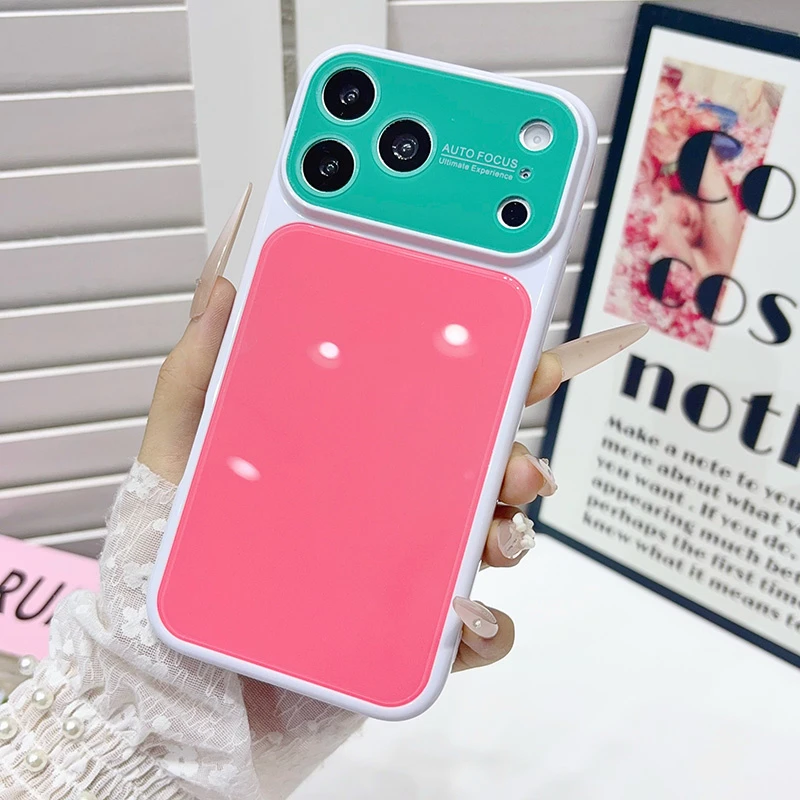 Shockproof Colorful Smooth PC Back Cute Girls Phone Case for iPhone 17 Air for iPhone 16e/17e 2025