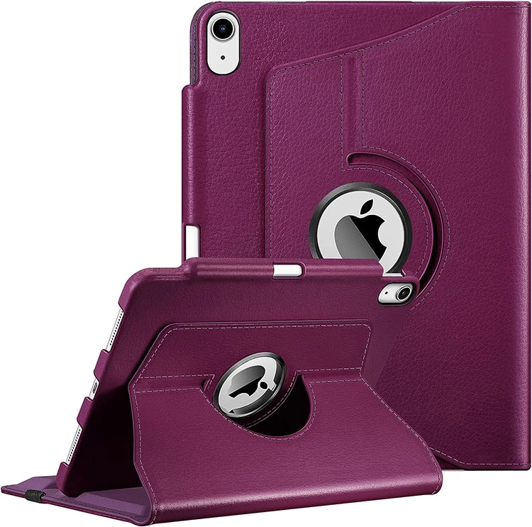 Shockproof with Pencil Holder 360 Degree Rotating Stand Case for iPad Air 5th Generation 2022/4th Generation 2020 10.9 Inch