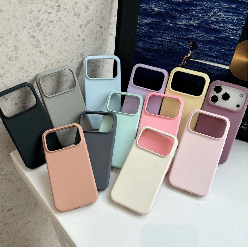 Silicone Case for iPhone with Magsafe Ring for iPhone 17 PRO Max for iPhone 16 PRO