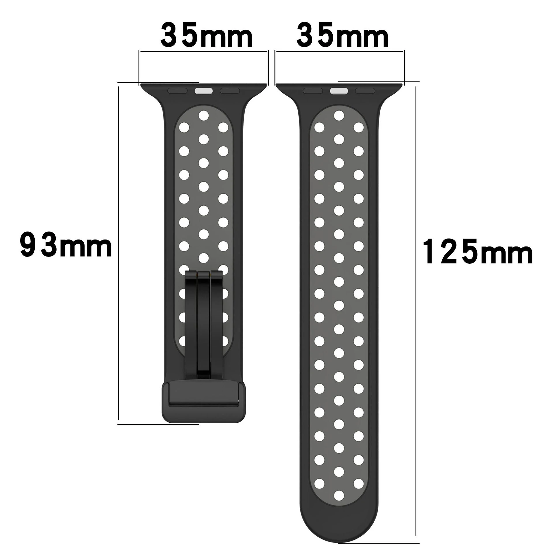 Silicone Sports Band Apple Watch Ultra Strap Fashion iWatch Magnetic