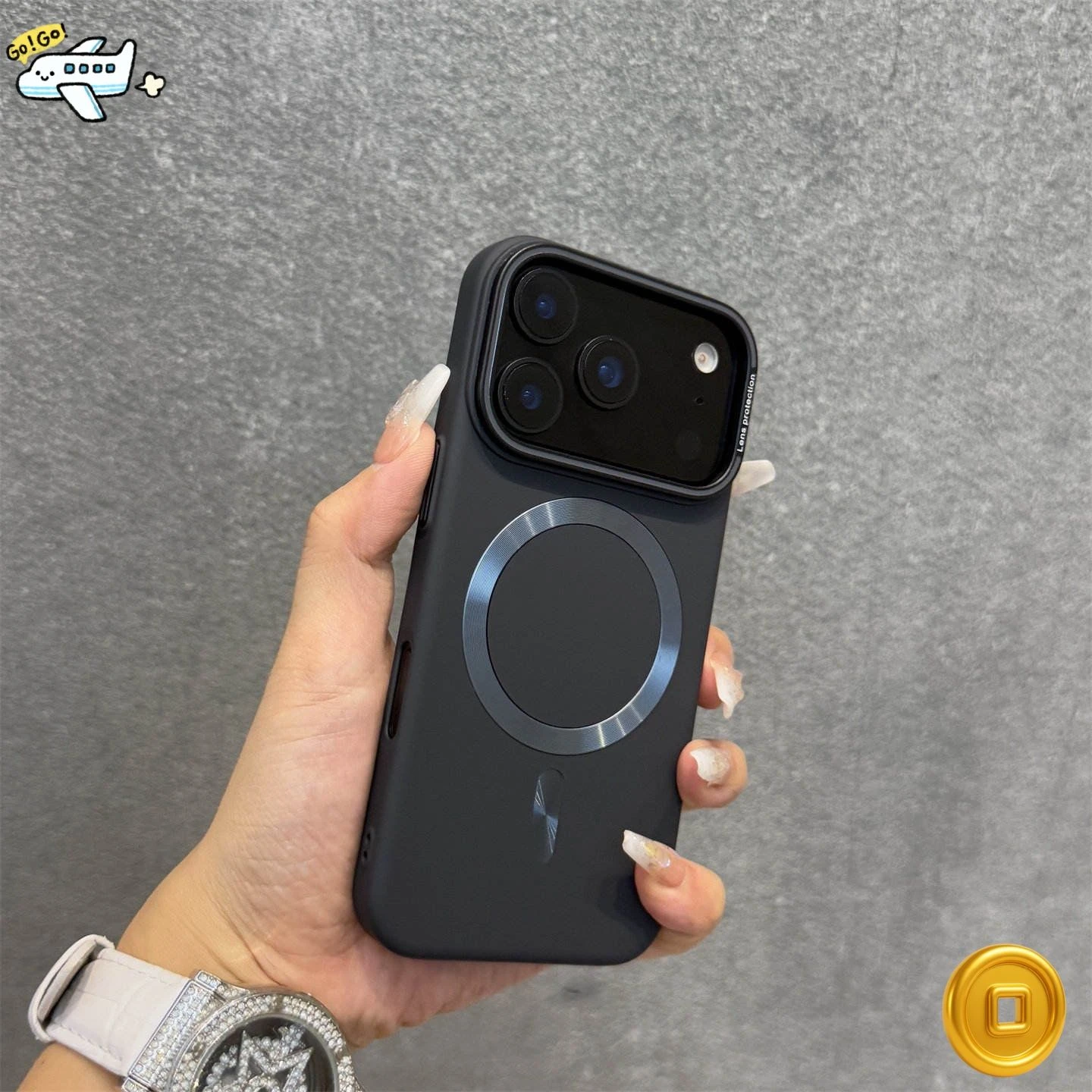 Soft Phone Case for Magnetic Charging Protective Phone Cover