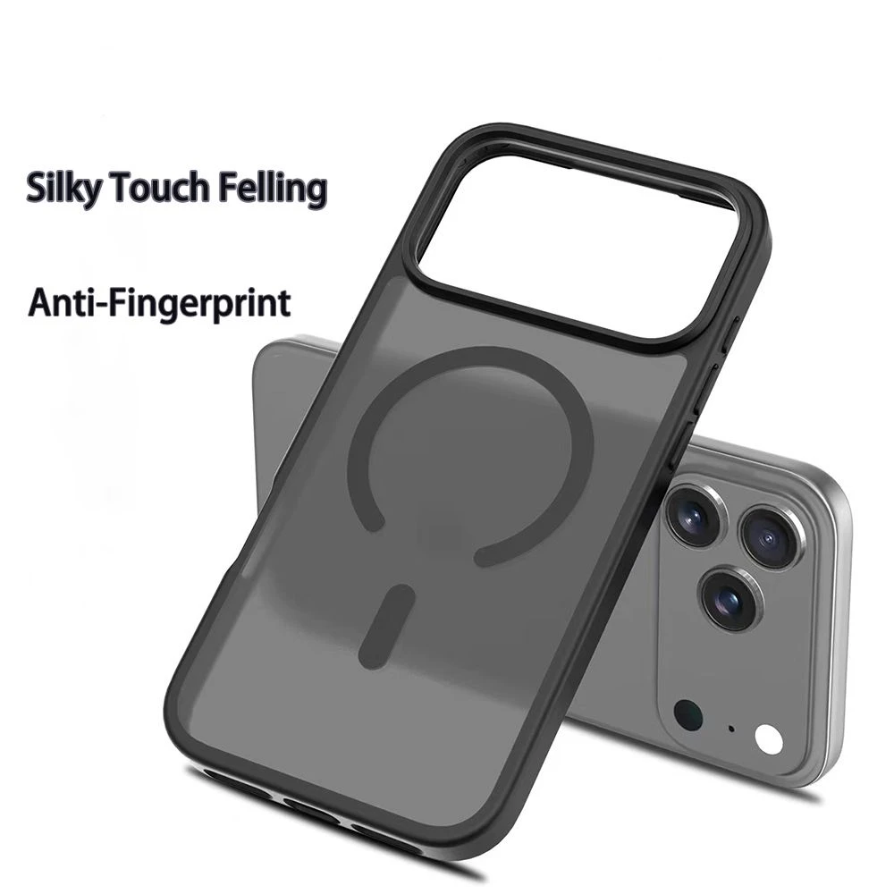 Special Hybrid Anti-Fingerprint Magnetic Phone Case for I Phone 13 14 15 16 17 PRO Max