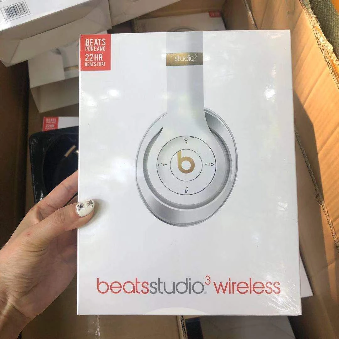 Supper Bass Mobile Bluetooth Headphone for Beats Studio 3 with TF Support Headset