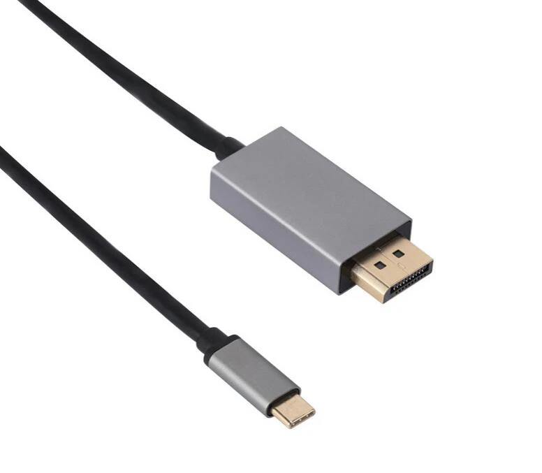 Support 4K USB 3.1 Type C to Displayport Dp Cable for Laptop Computer MacBook