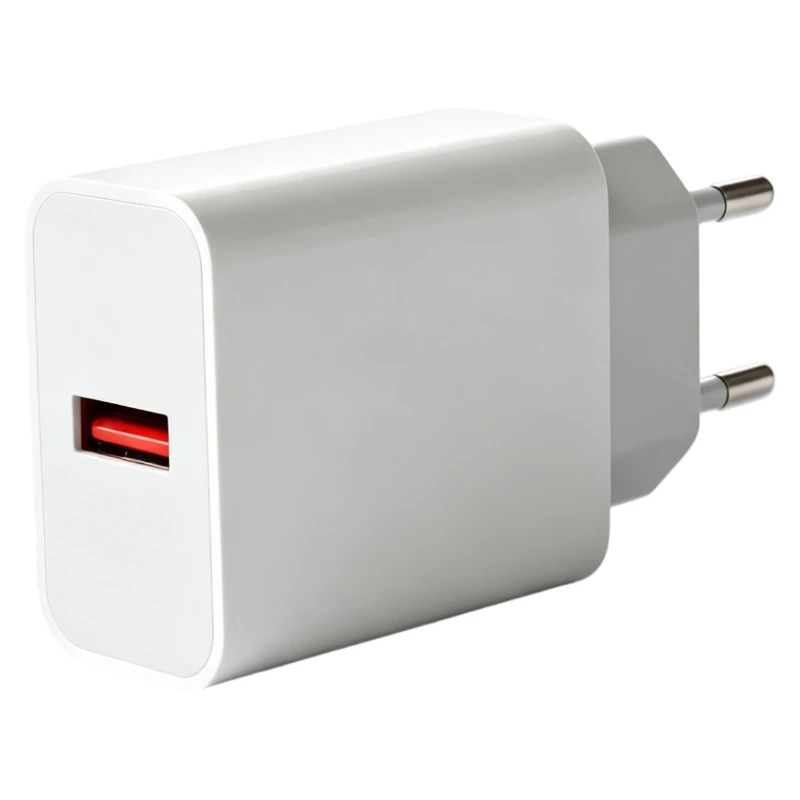 T004r EU Standard USB-a 20W Charging Head for Household Mobile Phone Fast Charger
