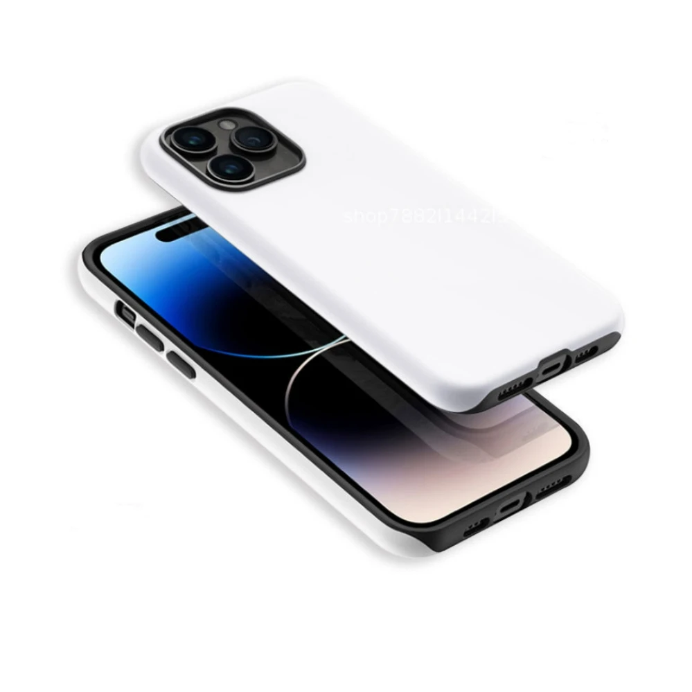 TPU+PC 3D Sublimation 2-in-1 Magnetic Blank Mobile Phone Case for iPhone16/17/18promax Retail
