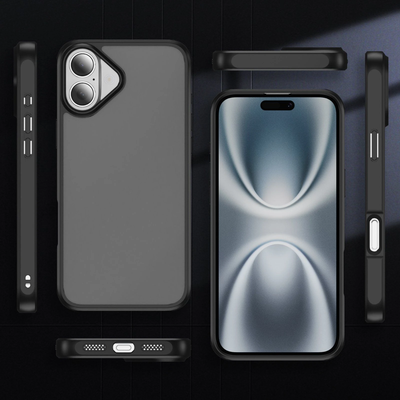 TPU Phone Holder New Style Phone Cover Skin Friendly Material Phone Case for iPhone 15/15 Plus/PRO/PRO Max