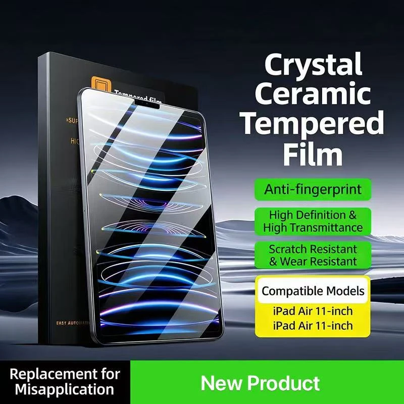 Tempered Glass Screen Protector for iPad Mini 7/Mini 6 8.3 Inch with Dust-Free Installation Kit