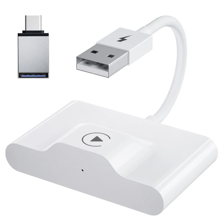 Tht-020-3 IP Wireless Carplay Adapter Dongle for Wired Carplay Car Converter Support Online Update, Plug & Play