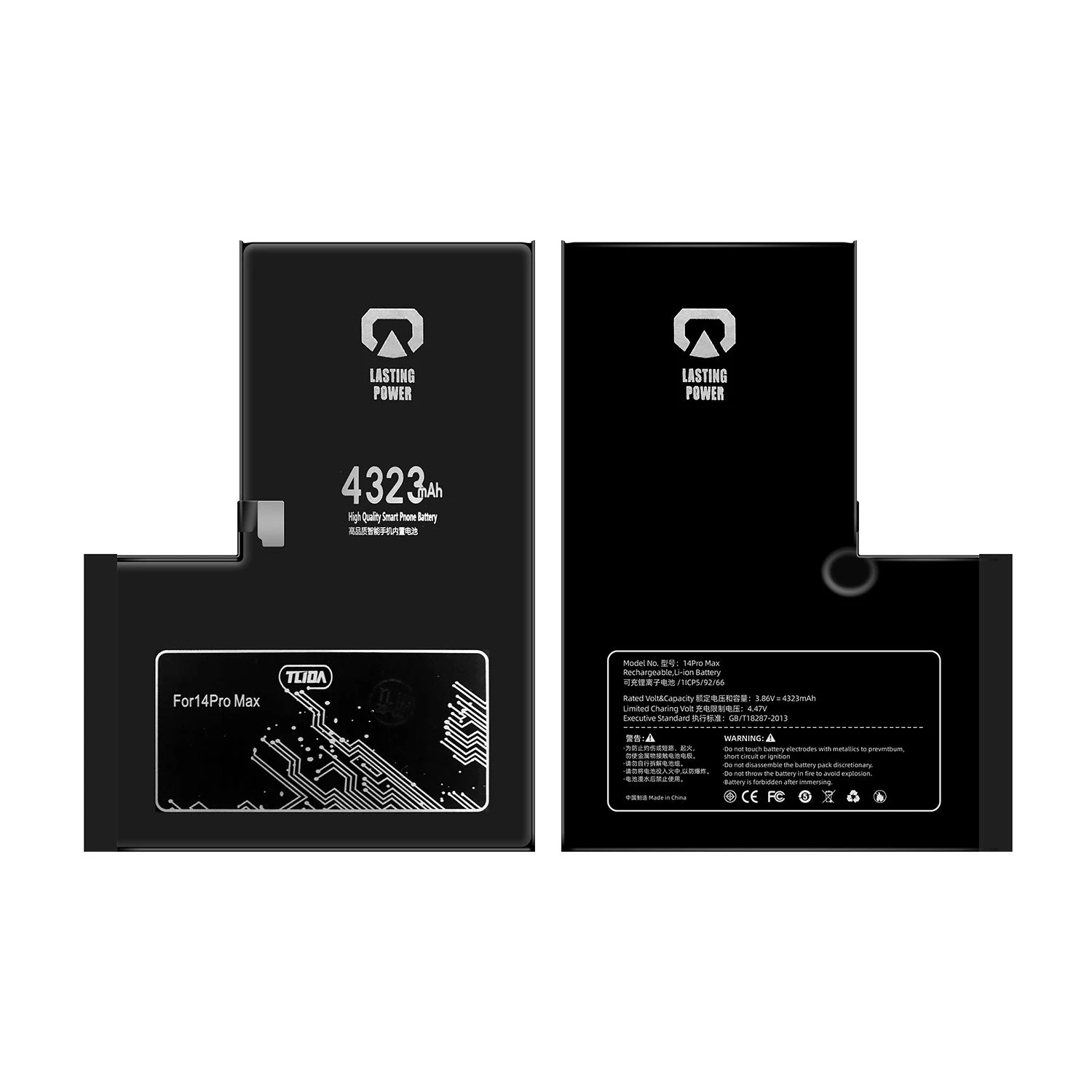 Tlida Replacement for iPhone 14 PRO Max Wholesale Mobile Phone Battery