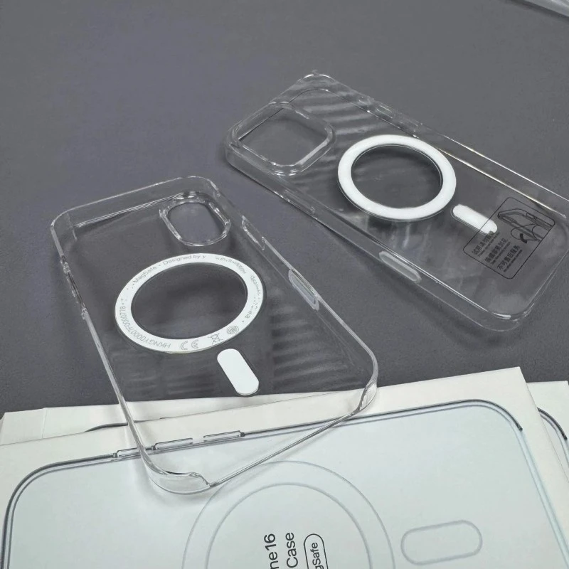 Top Quality 1: 1 Clear Magsafe Magnetic Phone Case Phone Cover for 18PRO Max 17PRO Max 16PRO Max