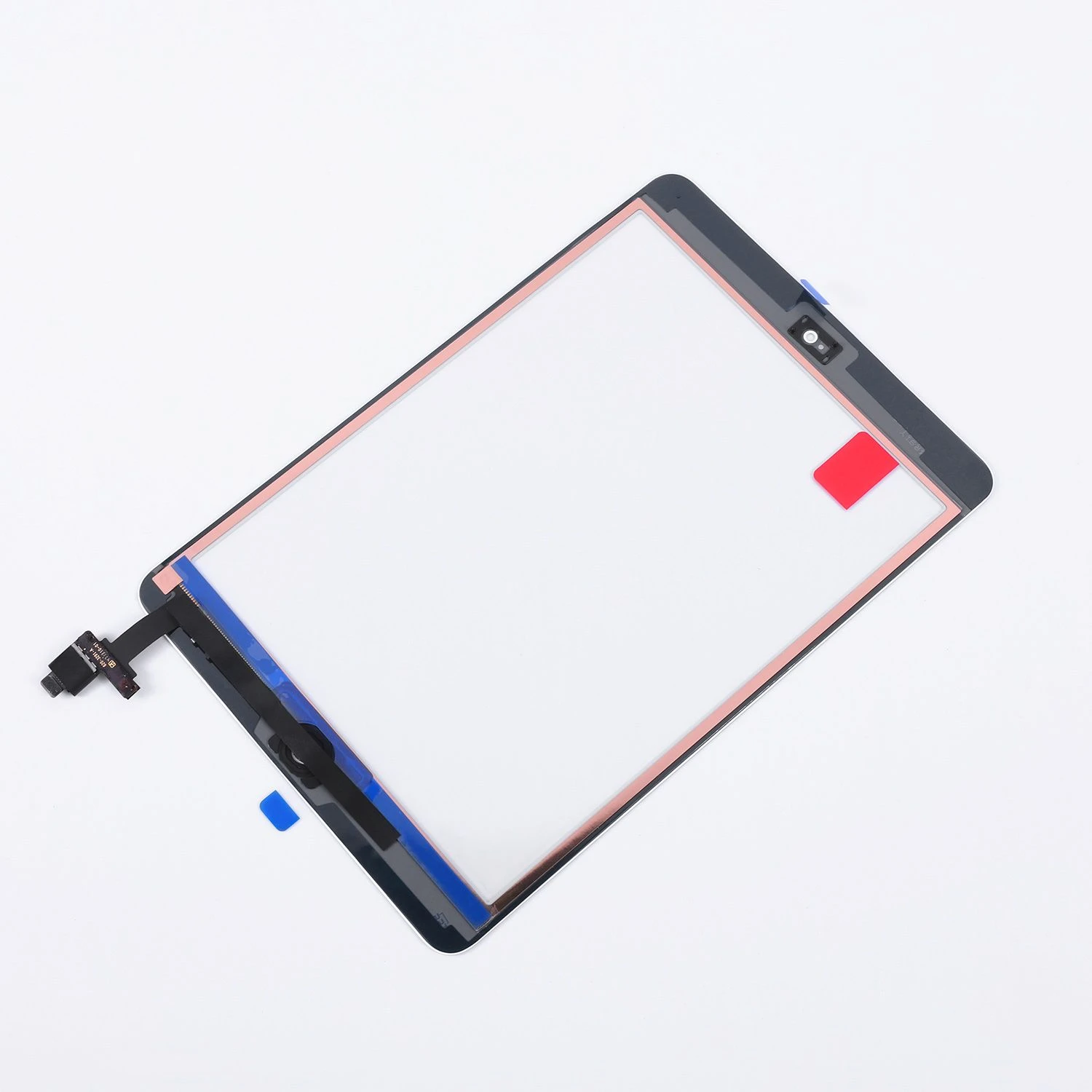 Touchpanel for iPad Mini 1 A1432 A1454 A1455 Mini 2 A1489 A1490 A1491 Touch Screen Digitizer + IC Chip Connector Flex with Key Button