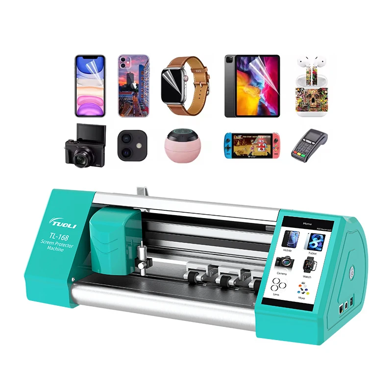 Tuoli Mobile Phone Hydrogel Nano Screen Protector Knife Cutting Machine for iPhone Samsung Xiaomi Huawei Oppo