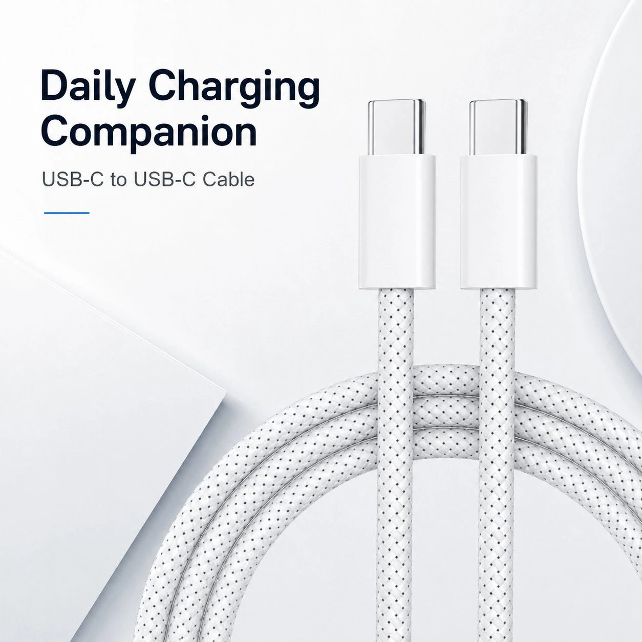 USB-C Charging Cable for iPhone 16 17 18 Type C to Type C Mobile Accessories