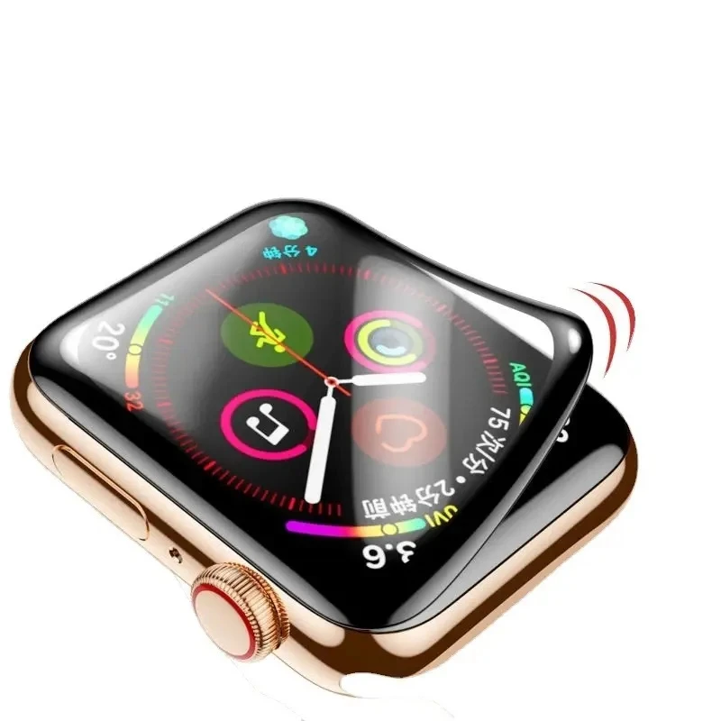 Ultra Clear Full Coverage Screen Protector Pet Protective PMMA Film for Apple Watch Ultra 2 / S10 S9 S8 38/40/42/46mm