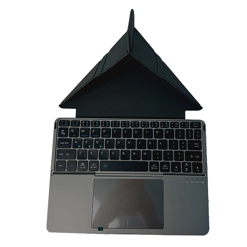 Ultra-Slim Foldable Bluetooth Keyboard Case Compatible with Different Brand Tablet and Smartphone