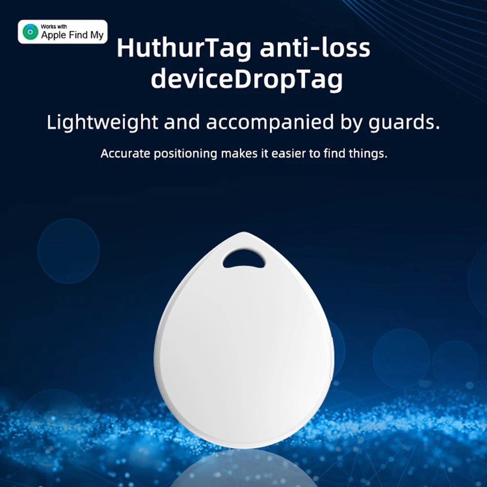 Waterproof Airtag Mfi Certified Item Locator Anti-Loss Pet Dog Cat Global Positioning Two-Way Alarm Tracking GPS Tracker