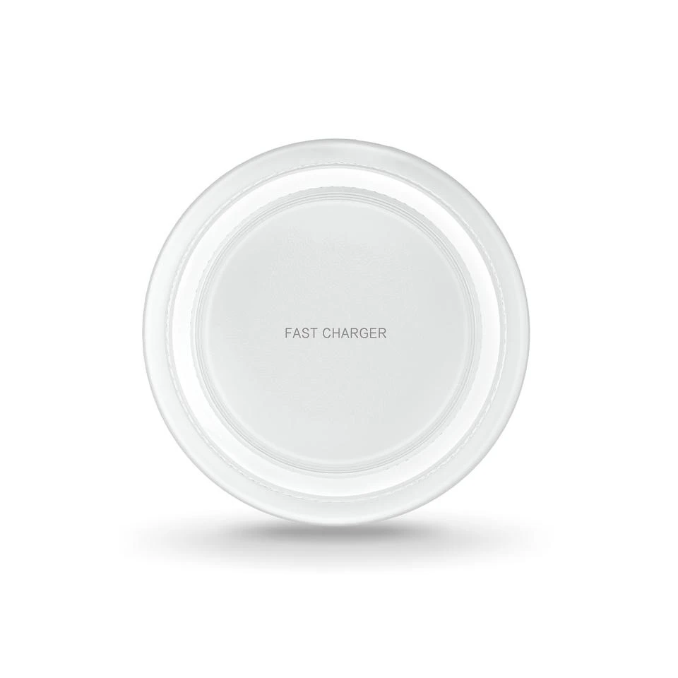 Wholesale 10W Universal Qi Round Fast Charger Mobile Phone Wireless Cell Phone Charger Pad for iPhone Samsung