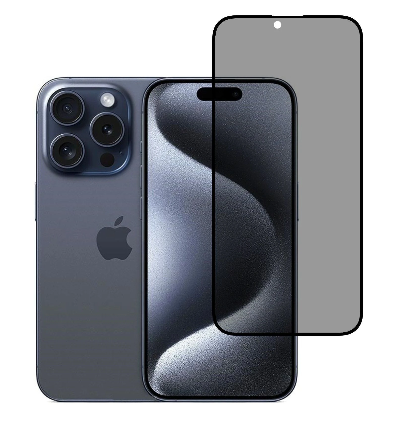 Wholesale 2.5D Anti-Spy Privacy Full Screen Phone Tempered Glass Screen Protector for iPhone 15/16/17/18 PRO