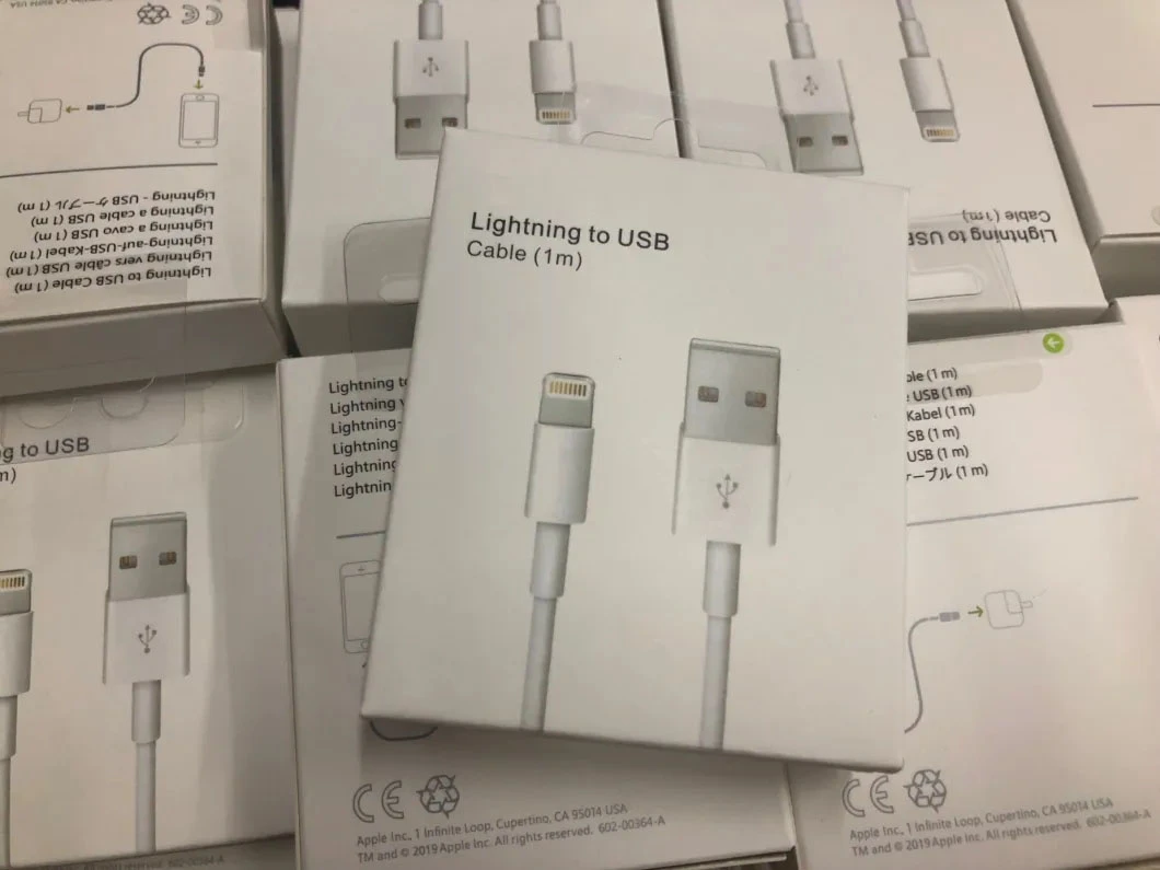 Wholesale Cheap Price 1 2m Original USB to Lighting Fast Charger Data Cable 18W Pd Cable for I Phone 7 8 Se X Xr Xs 11 12 PRO Max Mini Customize
