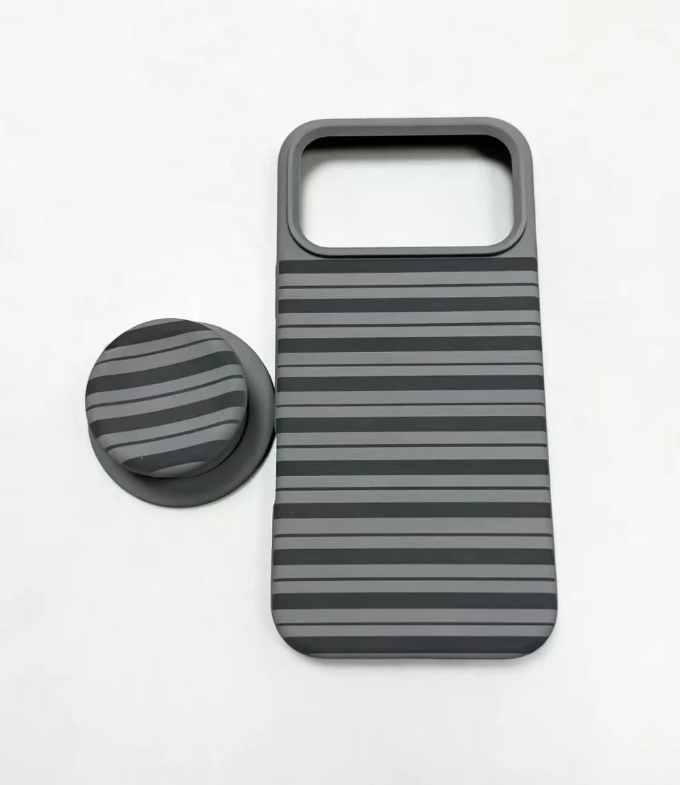 Wholesale Custom Striped Silicone Cell Phone Case for iPhone17/17PRO/17air/17promax