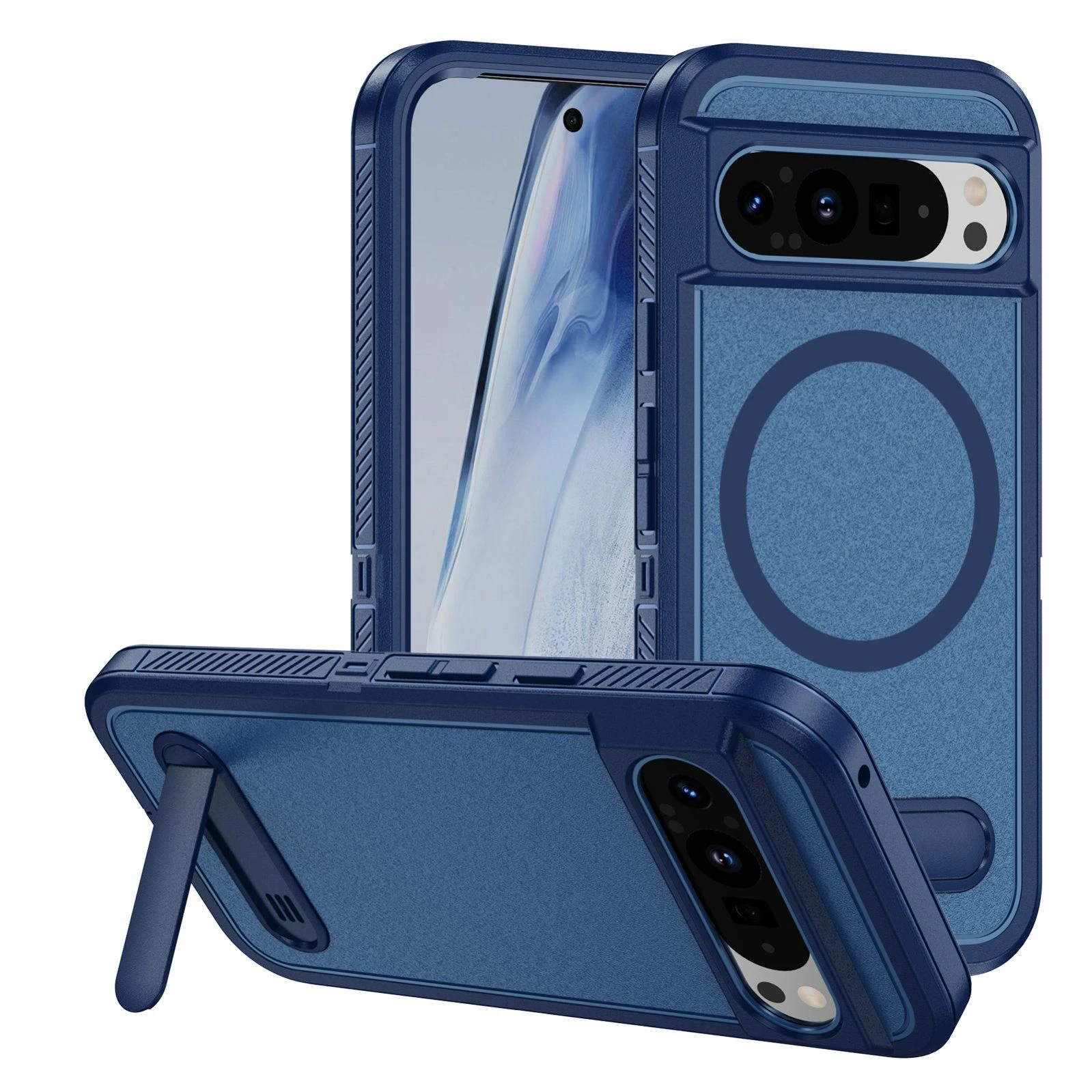 Wholesale Magnetic Case with Phone Holder Phone Case for Pixel-9-9PRO6.3 2025