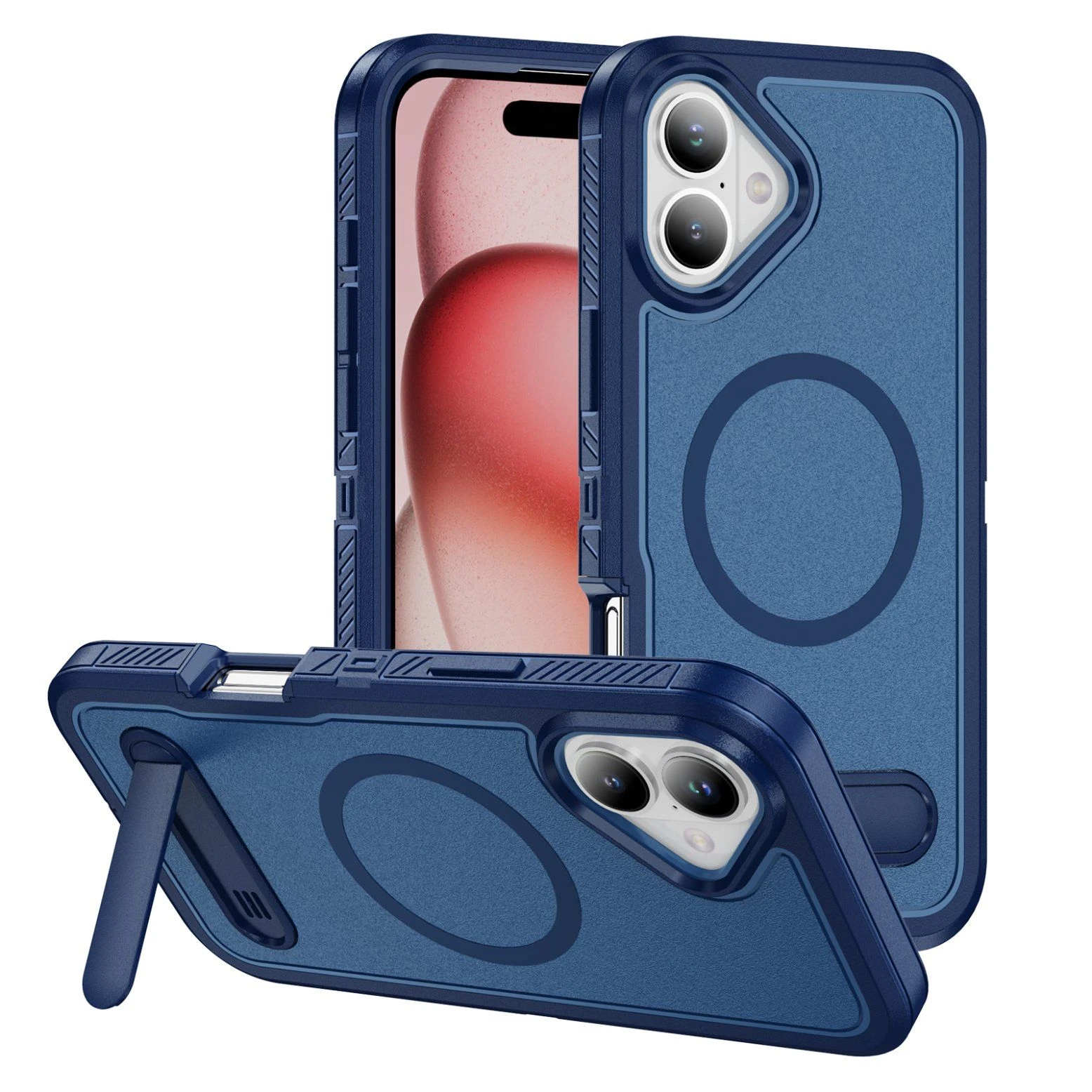Wholesale Magnetic Case with Phone Holder Phone Case for iPhone 16 2025