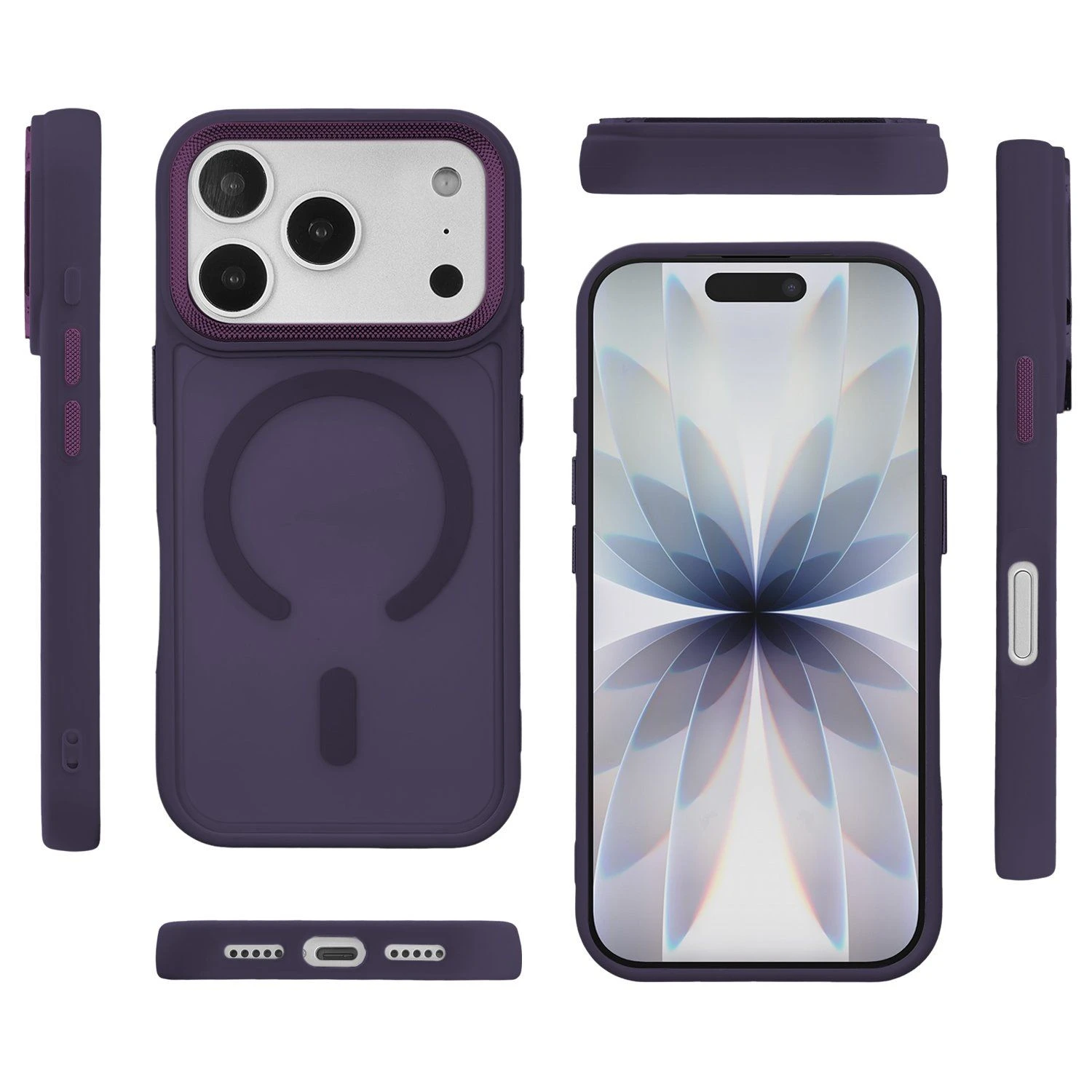Wholesale Magnetic Magsafe Cover with Phone Holder Phone Cover for iPhone 17 PRO/Promax