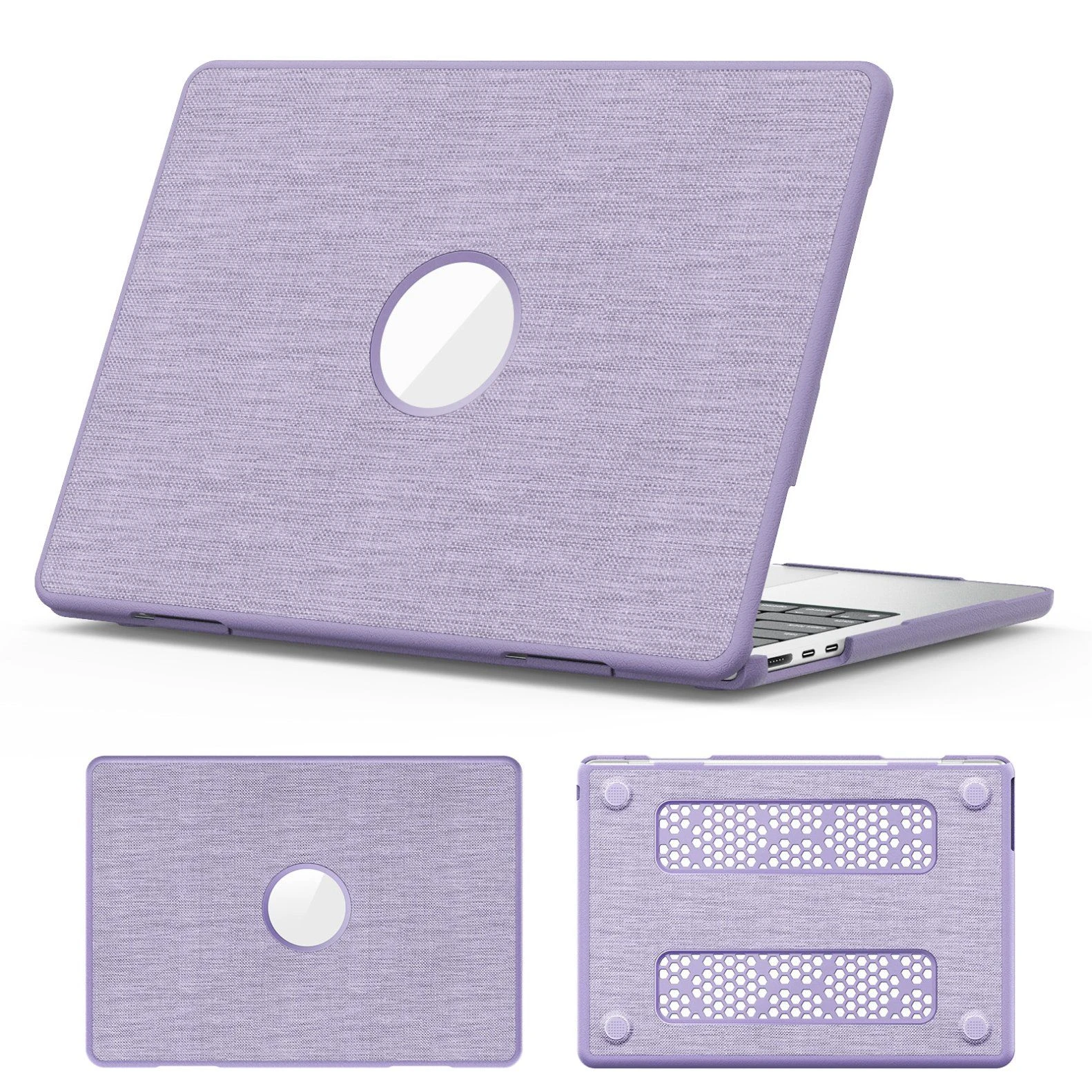 Wholesale Matted PU PC Case Cover for Mac Book Air 13.6 2022/2024 /2025