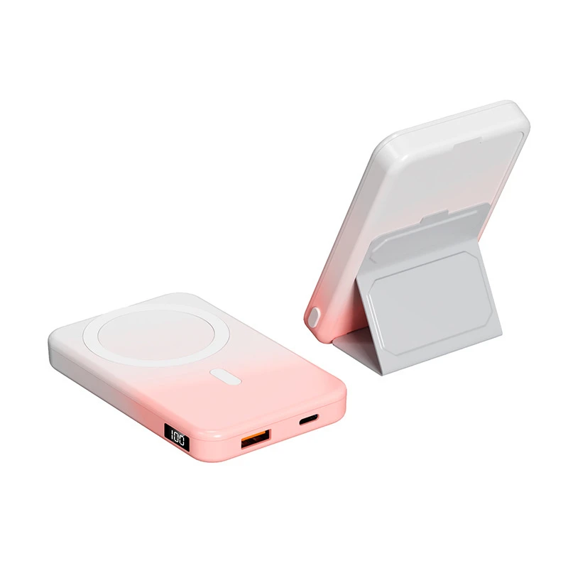 Wholesale OEM Power Bank Mini Magsafe 15W Fast Charging 10000mAh USB Charger Apple Portable Battery Mobile Power Bank iPhone Power Bank