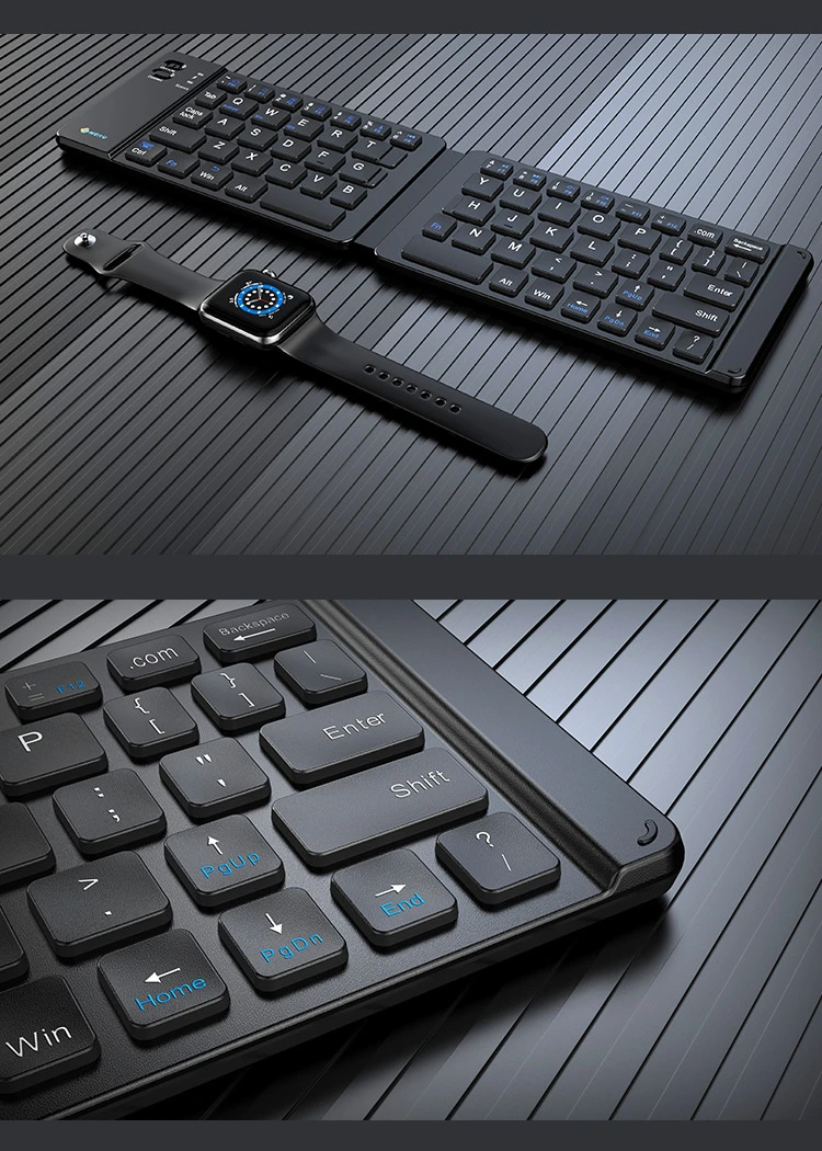 Wireless Mini Foldable Bluetooth Keyboard for Wy-018 Universal Suit Android Iphones Tablets iPad Computer Accessories