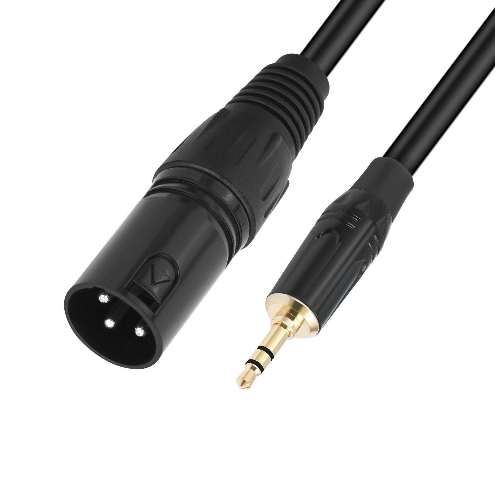XLR to 3.5mm Male & XLR 3-Pin Male Audio-Video Cable