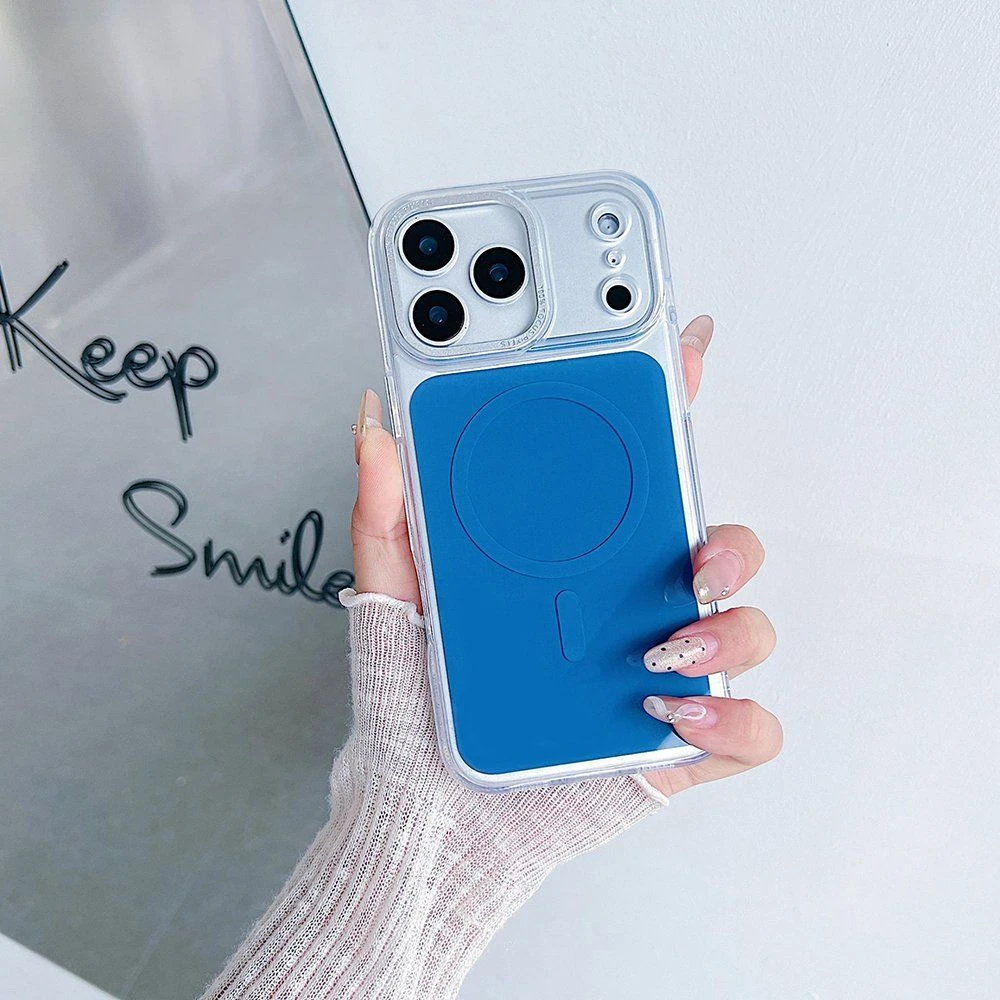 Ycaden Mobile Phone Accessories Wireless Charging Iphon17 Stylish Anti-Fingerprint Mobile Phone Case