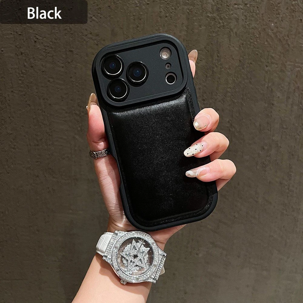 Ycaden Premium Mobile Phone Accessories Anti-Drop Cover Shockproof Soft PU Leather and TPU Hybrid Phone Case