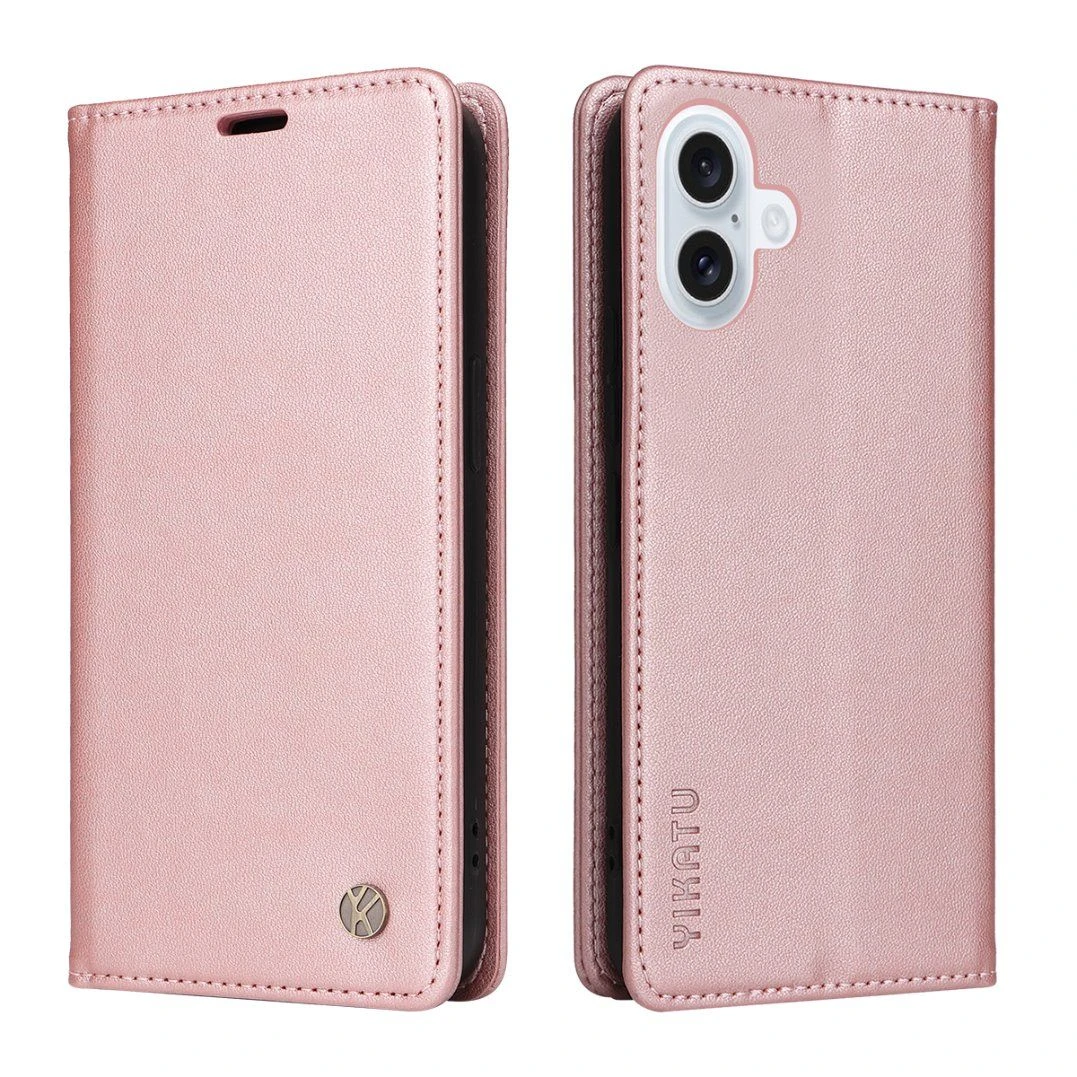 Yikatu Magnetic Closure Girly Anti-Drop TPU Wallet Cell Phone Case for iPhone 17 PRO Max