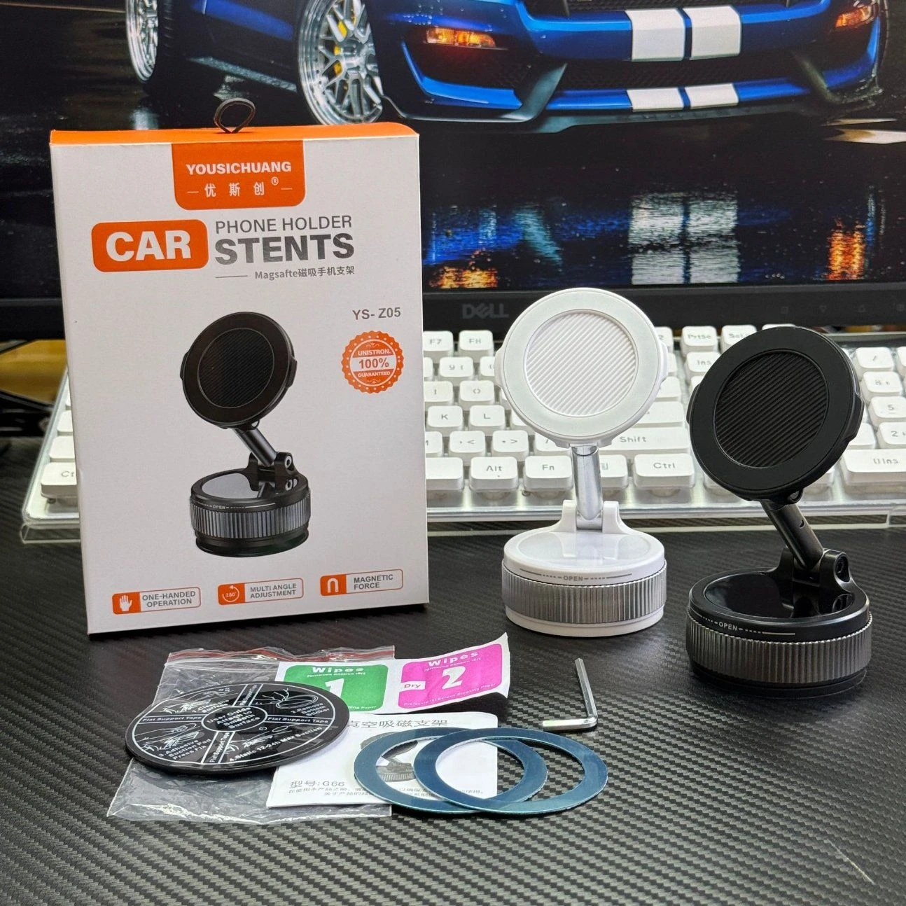 Z05 Car-Specific Folding Suction Cup Phone Holder