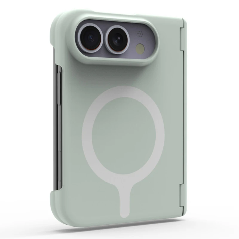 for Apple 18 Fold Phone Case Magnetic Attachment for iPhone Ultra, Left and Right Folding with Smooth Touch Screen Function