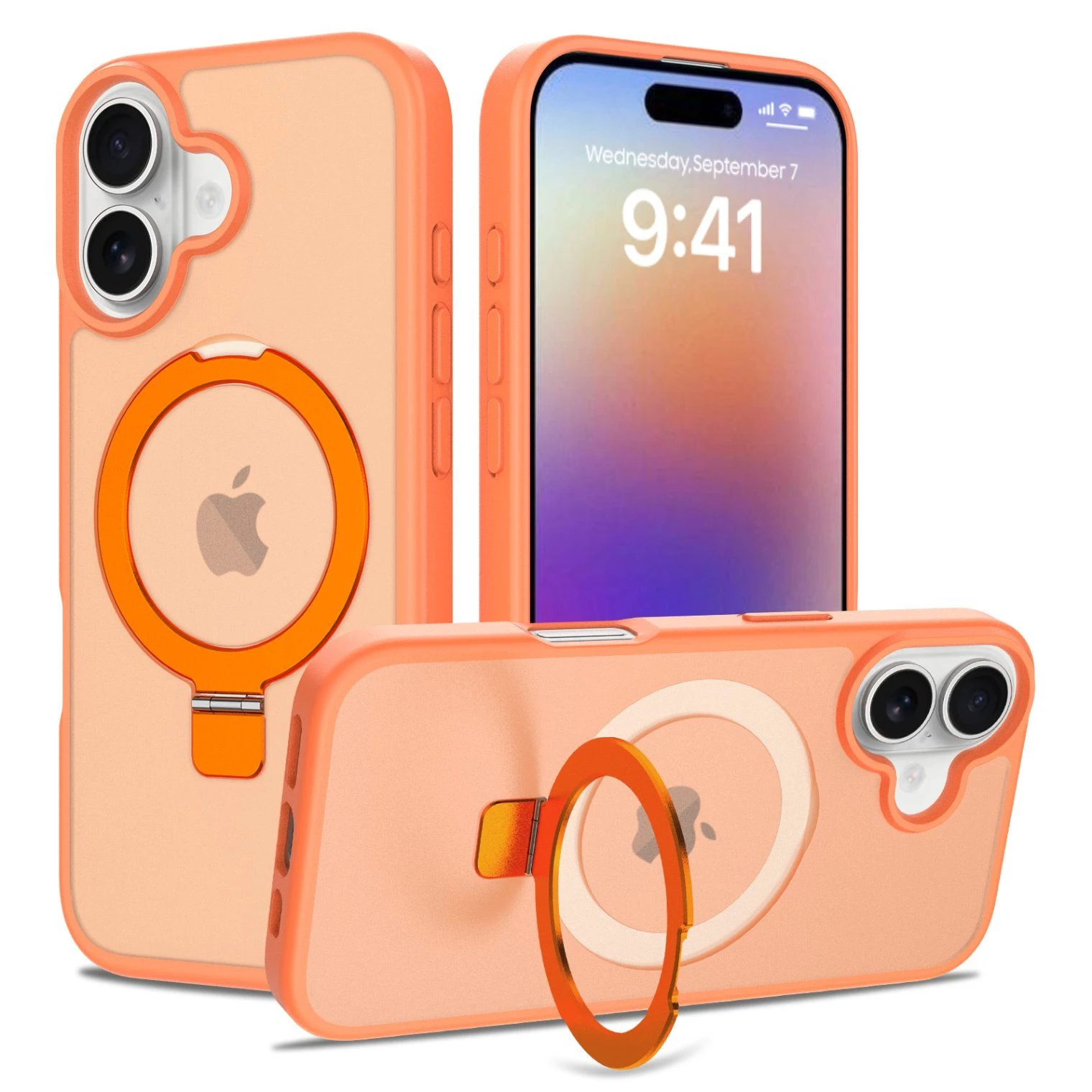 for iPhone 17 Shockproof Wireless Magsafe Magnetic Phone Case