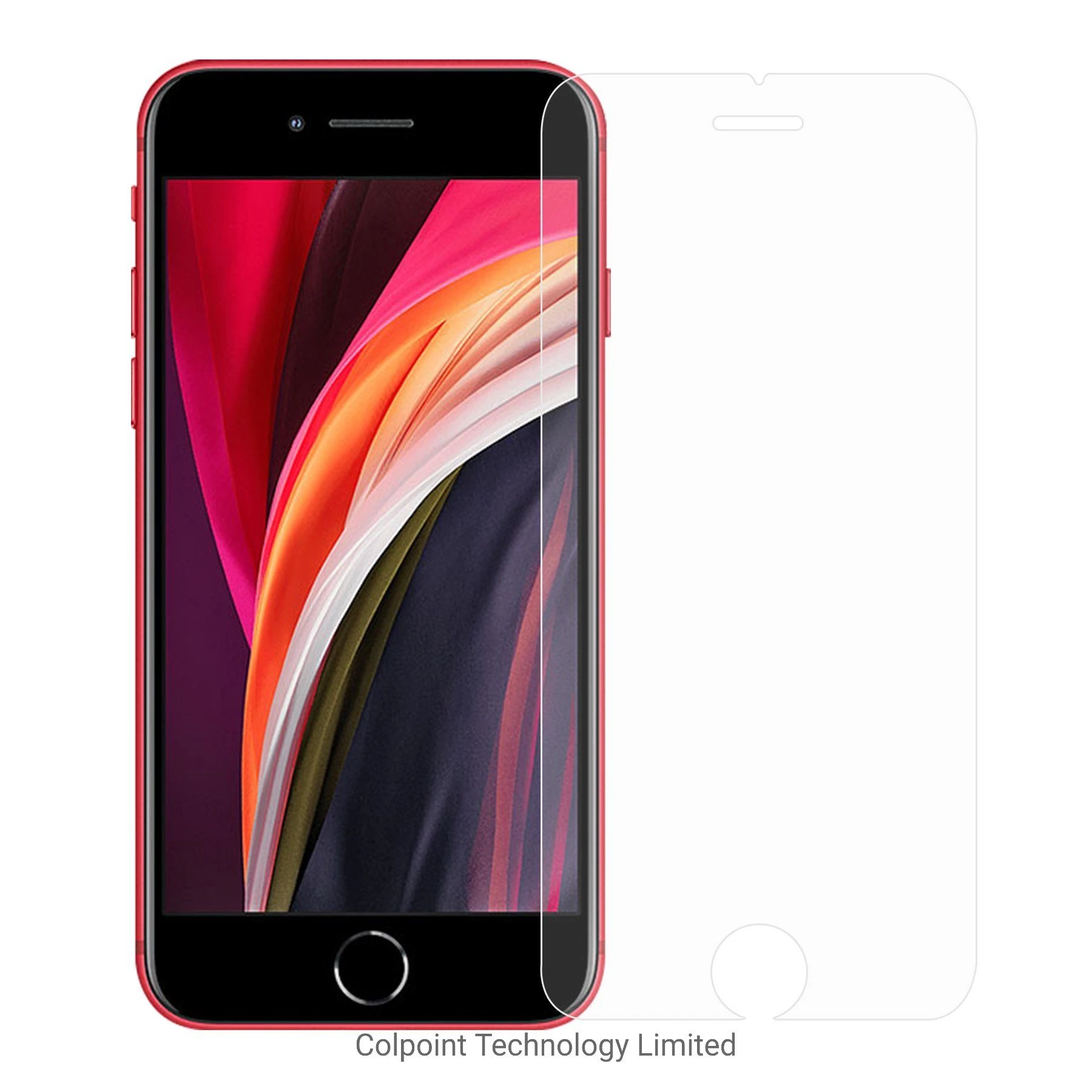 for iPhone 7 / 8 / Se (2020) / Se (2022) 4.7 Inch 2.5D Arc Edge 9h Hardness Anti-Explosion Dustproof Tempered Glass Screen Film