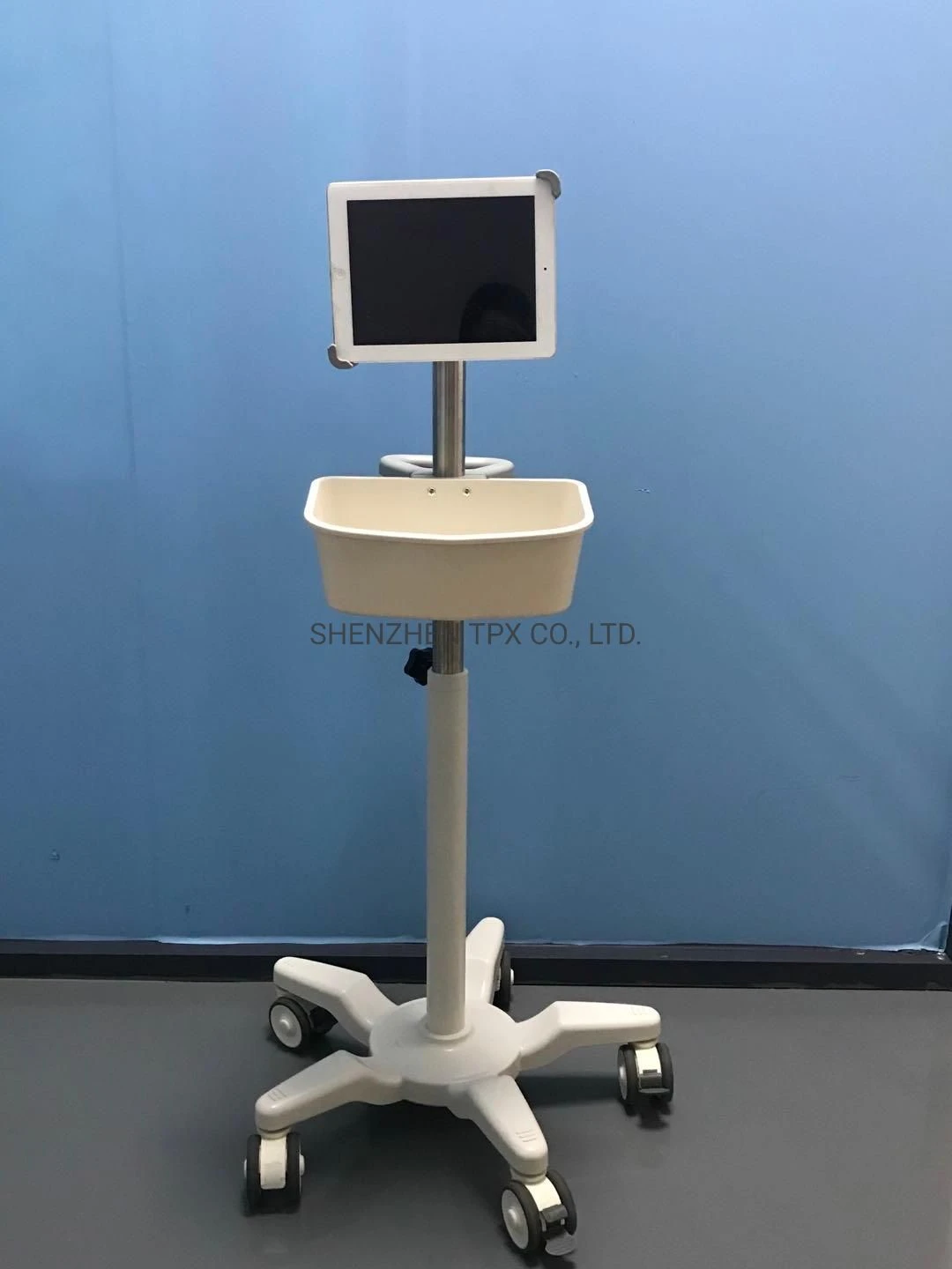 iPad Fixed Stand Trollry with Handle