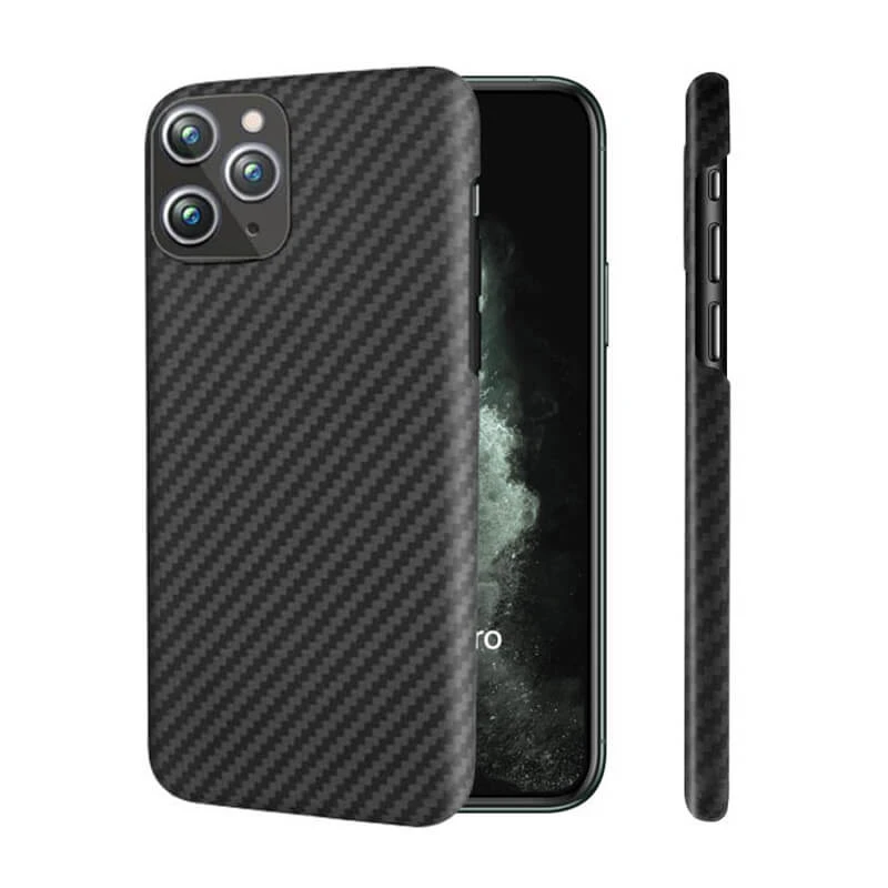 in Stock Shockproof 100% Real Aramid Fiber Phone Case