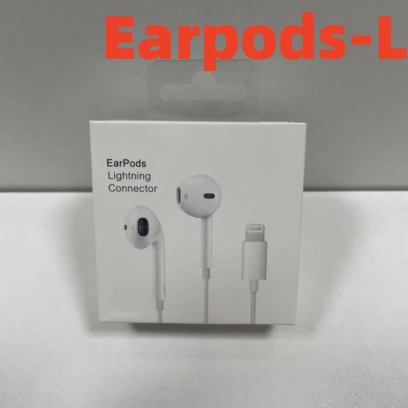 with Logo Wired Earphone Wholesales Competitive Price of Lightning Earpods with Cable for I Phone Original Packaging